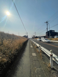 前面道路含む現地写真 -
