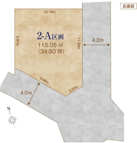 区画図 -