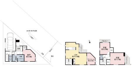 間取り図 2号棟