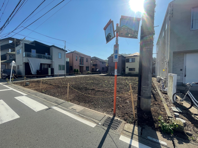 前面道路含む現地写真 -