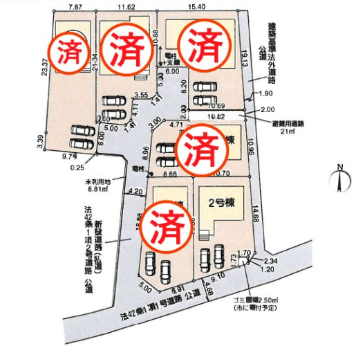 全体区画図 -