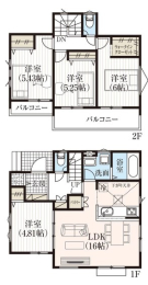 間取り図 1号棟