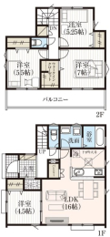 間取り図 3号棟