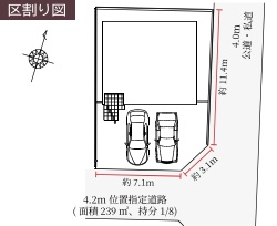 区画図 -