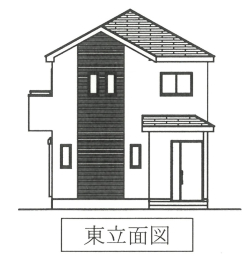 完成予想図(外観) 現地見学と合わせて完成モデル棟のご見学が可能です！