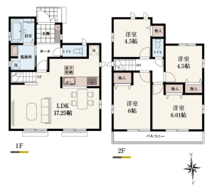 間取り図 I号棟