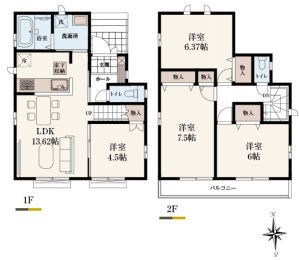間取り図 J号棟