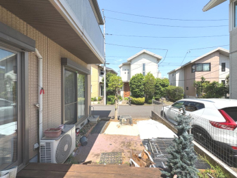 前面道路含む現地写真 前面道路