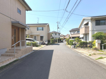 前面道路含む現地写真 前面道路