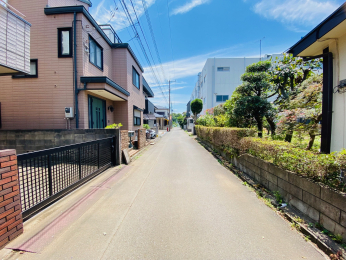 前面道路含む現地写真 -
