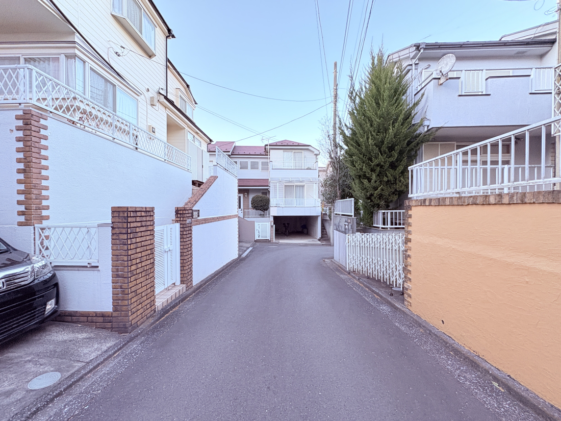 �O�ʓ��H�܂ތ��n�ʐ^ -