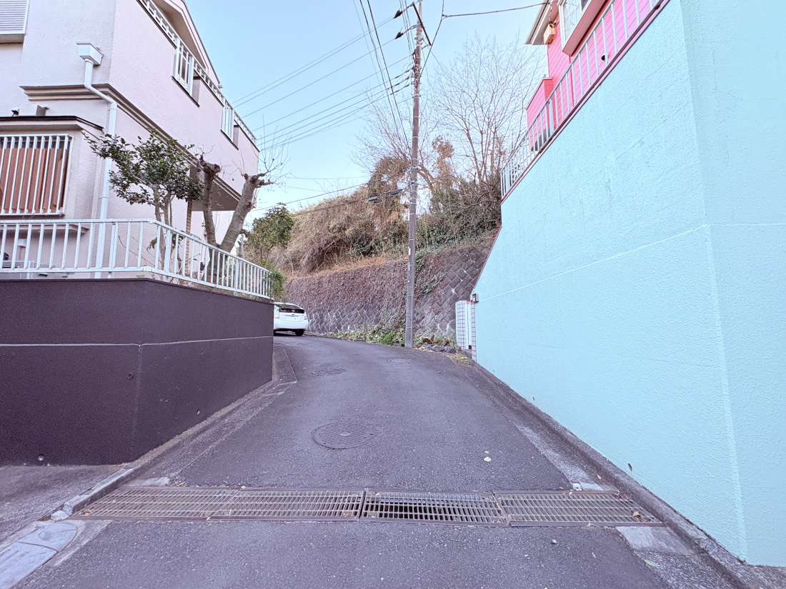 �O�ʓ��H�܂ތ��n�ʐ^ -