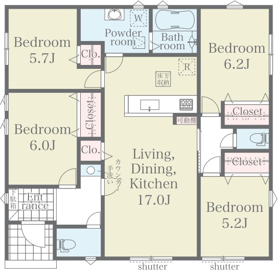 �Ԏ��} �K�i�̂Ȃ���炵�G���A��