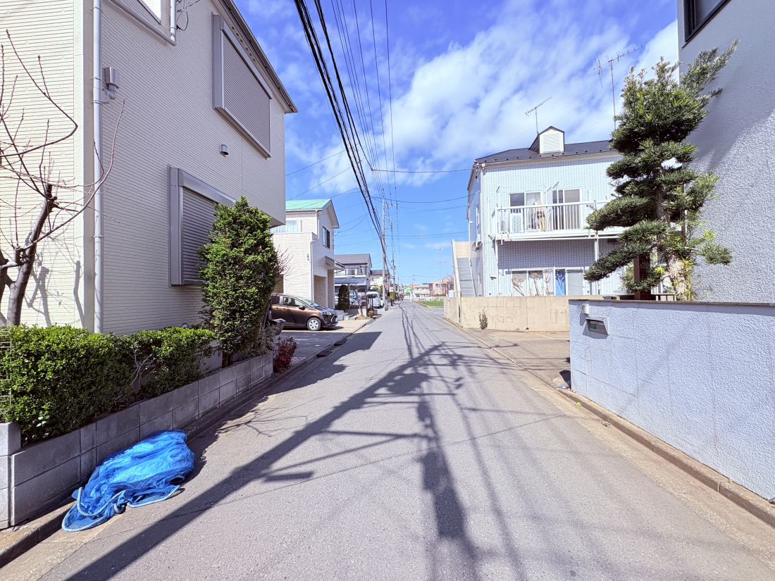 �O�ʓ��H�܂ތ��n�ʐ^ -