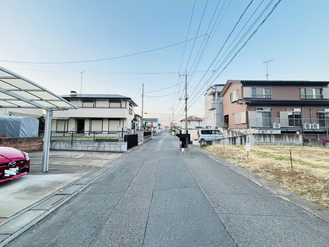 �O�ʓ��H�܂ތ��n�ʐ^ -