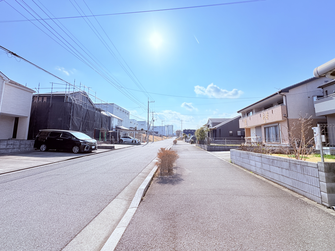 �O�ʓ��H�܂ތ��n�ʐ^ -