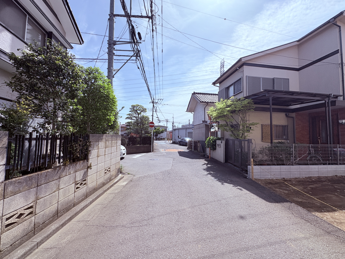 �O�ʓ��H�܂ތ��n�ʐ^ -