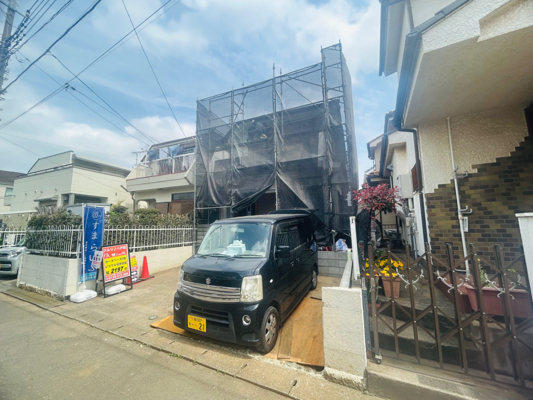 �O�ʓ��H�܂ތ��n�ʐ^ -